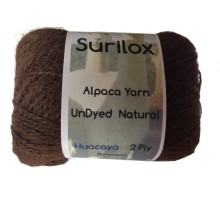 Surilox Alpaca BROWN 2 ply Huacaya