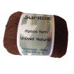 Surilox Alpaca DARK BROWN 2 ply Huacaya Surilox Alpaca DARK BROWN 2 ply Huacaya