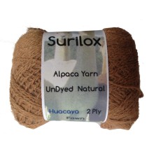 Surilox Alpaca DARK FAWN 2 ply Huacaya Surilox Alpaca DARK FAWN 2 ply Huacaya