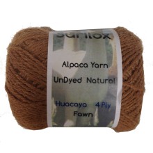 Surilox Alpaca DARK FAWN 4 ply Huacaya Surilox Alpaca DARK FAWN 4 ply Huacaya